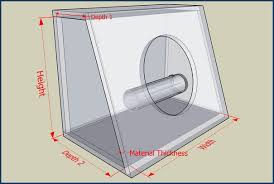 Enclosure Volume Calculator Subwoofer Box Calculator Diy Subwoofer Box Subwoofer Box Subwoofer Box Design