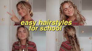 7 Easy Heatless Hairstyles For School Summer Mckeen Youtube Heatless Hairstyles Hairstyles For School Easy Hairstyles For School