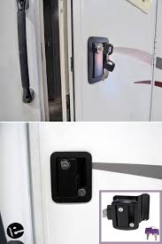 2 lock cores allow you to operate the we are not new to this oem door lock replacement option, as we installed a similar rvlock model on our previous rv after our factory entry door lock. Global Link Rv Entry Door Locking Latch Kit With Keyed Alike Option Black Global Link Rv Locks 295 Entry Doors Entry Door Locks Rv