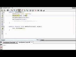 Java coding games for beginners. Java Game Programming For Beginners 1 Creating A Screen For A Game Youtube