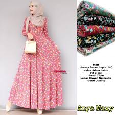 Salah satu model gamis yang banyak diminati oleh wanita muslim adalah gamis motif bunga. Gamis Jersey Roberta Motif Bunga Kecil Gamis Jersey Motif Manyung Gamis Maxy Jersey Tebal Busui Shopee Indonesia