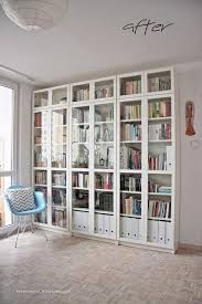 Image Result For Ikea Billy Hack Bookcase With Glass Doors Ikea Bookcase Rooms Home Decor