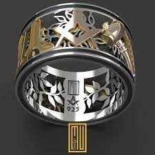 Unique Masonic Rings Masonic Jewelry Masonic Ring Masonic Symbols