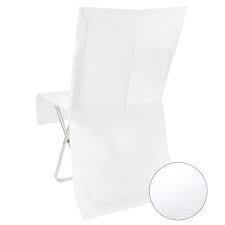 Housse de chaise mariage jetable. Housse De Chaises Blanche Jetable Pas Cher 0 49 Chez Dragees Anahita