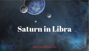 Saturn In Libra