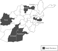 Country, city and regional maps of afghanistan produced by cia. Jungle Maps Map Of All Provinces Of Afghanistan