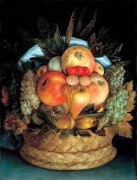 Giuseppe Arcimboldo Head With Fruit Basket 1590 Corbeille De Fruits Histoire De L Art Panier De Fruits