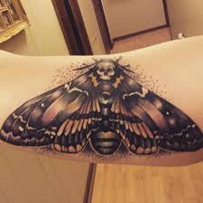 *due to the flexible nature of our fabrics, allow one inch of variation from these. Death Head Moth Silence Of The Lambs By Erica Olivier At Monarch Studios In Houma La Tattoos