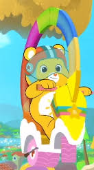 Funshine bear is a male care bear and one of the main characters of care bears: Funshine Bear Care Bear Wiki Fandom