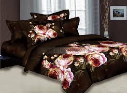 You have searched for dark brown comforter sets and this page displays the closest product matches we have for dark brown comforter dark brown comforter set. Dark Brown 4 Piece Comforter Bedding Sets With Pink Blossoming Flowers And Leaves Comforter Sets Bed Comforter Sets Bedding Sets