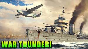 Fleet Battles Are Epic War Thunder Ww2 Naval Combat Youtube
