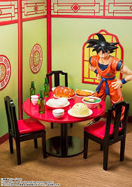 Goku was revealed a month before the dragon ball manga started, in postcards sent to members of the akira toriyama preservation society. Amazon Com Tamashi Nations Dragon Ball Z Son Goku S Harahachibunme Set Bandai Spirits S H Figuarts Toys Games