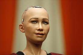 Sophia is a realistic humanoid robot capable of displaying humanlike expressions and interacting with people. Meet Robot Sophia Citizen Of Saudi Arabia About Her