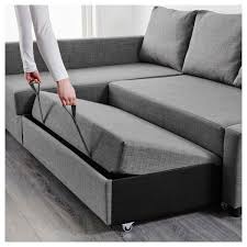 Friheten Sleeper Sectional 3 Seat W Storage Skiftebo Dark Gray Ikea Sofa Bed With Storage Ikea Sofa Bed Sofa Bed For Small Spaces