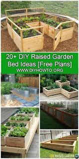 More Than 20 Diy Raised Garden Bed Ideas Instructions Free Plans From Cinder Block Garden Bed To Wo Diy Raised Garden Raised Garden Building A Raised Garden