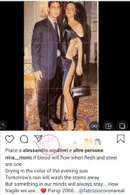 È ancora bufera fra fabrizio corona e nina moric. Nina Moric E Fabrizio Corona Parigi Il Vicolo Delle News