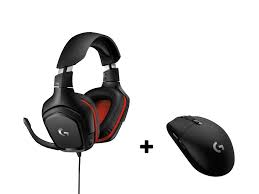 The g332 gaming headset works with everything, so you can switch from console to pc to nintendo switch. Buy Logitech G332 Gaming Headset Logitech G305 Wireless Gamer Mouse Black