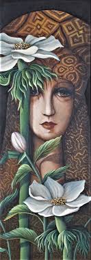 Garden Party" by Diana Roy 1940-2019