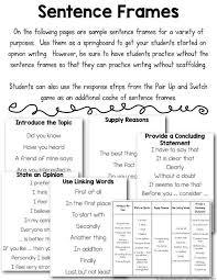 But more importantly, they'll learn how to support opinions with good opinion paragraphs. Opinion Writing