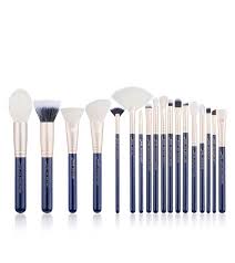 | 7 piece makeup brush set. Buy Jessup Beauty 18 Piece Brush Set T491 Prussian Blue Golden Sands Maquibeauty