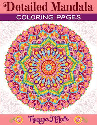 How to make a mandala with these ideas which include free printable mandalas, how to draw a mandala. Detailed Mandala Coloring Pages Fun Printable Coloring Pages To Download Print And Color Art Is Fun