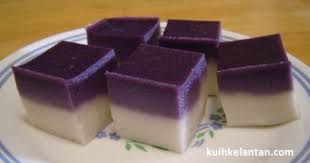 Kuih Kelantan Talam Keladi Kuih Kelantan Makanan Hidangan Penutup Kue