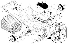 Need to fix your lawn mower? Craftsman 6 5 Horsepower Power Propelled 22 Multi Cut 917376080 Ereplacementparts Com