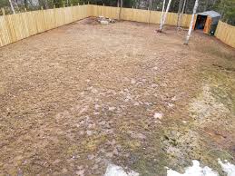 Does grass grow on soil or dirt? The New Yard How Do I Go About Turning This Into A Beautiful Lawn This Summer It S All Wet Now But In The Summer Its Dirt And Hard Landscaping