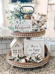 It's perfect for catching jewelry, knick knacks, and small items or for using as the base of a beautiful centerpiece. Everyday Tiered Tray Kitchen Tray Decor Round Tray Decor Tiered Tray Decor