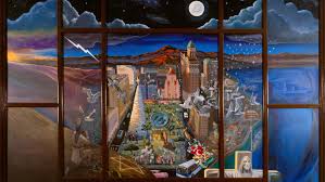 Artist Hal Marcus' iconic painting captures El Paso at Christmastime