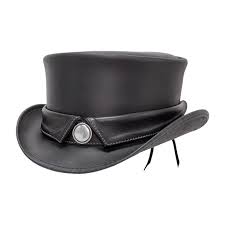 El Dorado Crazy Horse Top Hat Black Mens Hats Fashion Mens Rings Fashion Cheap Mens Fashion