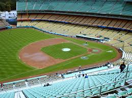 dodger stadium view from infield reserve 29 vivid seats