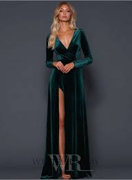 Fontaine Gown Green Velvet Dress Emerald Green Bridesmaid Dresses Emerald Bridesmaid Dresses