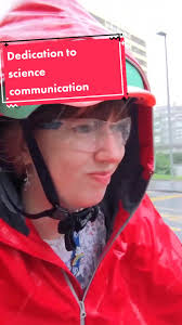 I did this to share science. #rain #thunderstorm #scientist #CERN  #ATLASExperiment #commuting #cyclist