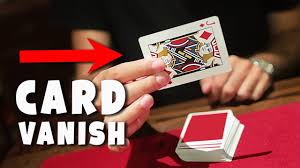 Hence the card disappearing from the deck. Vanish Any Deck Of Cards Instantly Fan Vanish Magic Tutorial Youtube