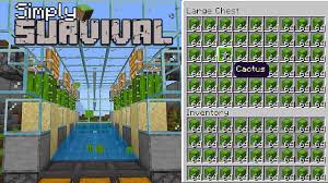 There are to things you can do the best way is to do this make a big hollow room under ground and put a few floors that are 3 high you can also build a structure. Minecraft Bedrock Zero Tick Cactus Farm 10kp Hr Tutorial Xbox Ps4 Mcpe Windows Nintendo Switch Youtube