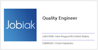 Quality Engineer Job At Chart Industries In New Prague Mn