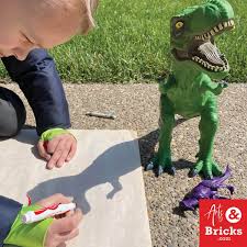 Vtech touch and learn activity desk why we like it: Shadow Tracing Toys Arts And Bricks Dinosaur Activities Craft Activities For Kids Fun Indoor Activities