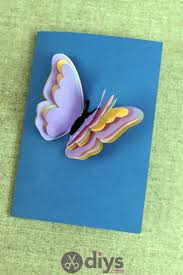 Add more illustrations and images. Diy 3d Paper Butterfly Card