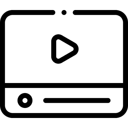 Video - Free multimedia icons