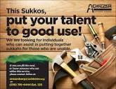 Achiezer is looking for a few good Sukkah builders | Herald ...
