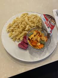 kid friendly pasta with goldfish nutella and breadsticks and pink stuff kids meals food dinner