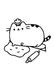 Dibujos Para Colorear De Gatos Kawaii