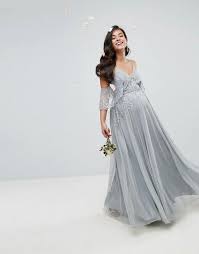 Gorgeous Maternity Bridesmaids Dress Asos Maternity Wedding Embellished Lace Insert Flutt Kleider Fur Schwangere Graue Hochzeitskleider Brautkleid Schwanger