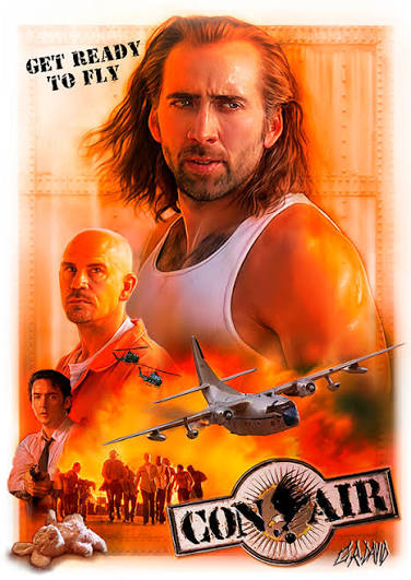 Con Air | Poster By G.R. David