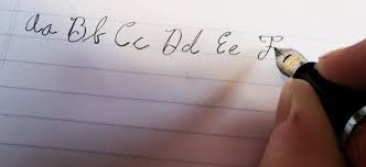 Cursive letter a on nails. The Importance Of Cursive Writing Spoke