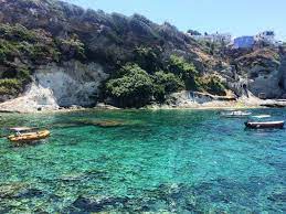 The Best Beach Coves In Ponza This Is The Jaw Dropping Cala Dell Acqua Cannot Be Missed Beach Cove Top 10 Beaches Cove