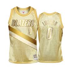 Damian lillard trail blazers jerseys, tees, and more are at the official online store of the nba. Custom Golden Midas Sm Jersey Portland Trail Blazers 00 Blazers Hwc Limited Jersey