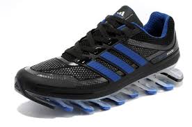 Black And Blue Men S Adidas Shoes Mens Adidas Springblade Black Blue Running Shoes Regular Price 180 00 Special Price 99 89 Brand Adidas Gender Mens Shoes Type Springblade Color Bla Tenis