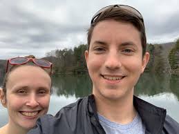 Really enjoyed Bays Mountain Park today with my wife! We got married 1 year  ago today!